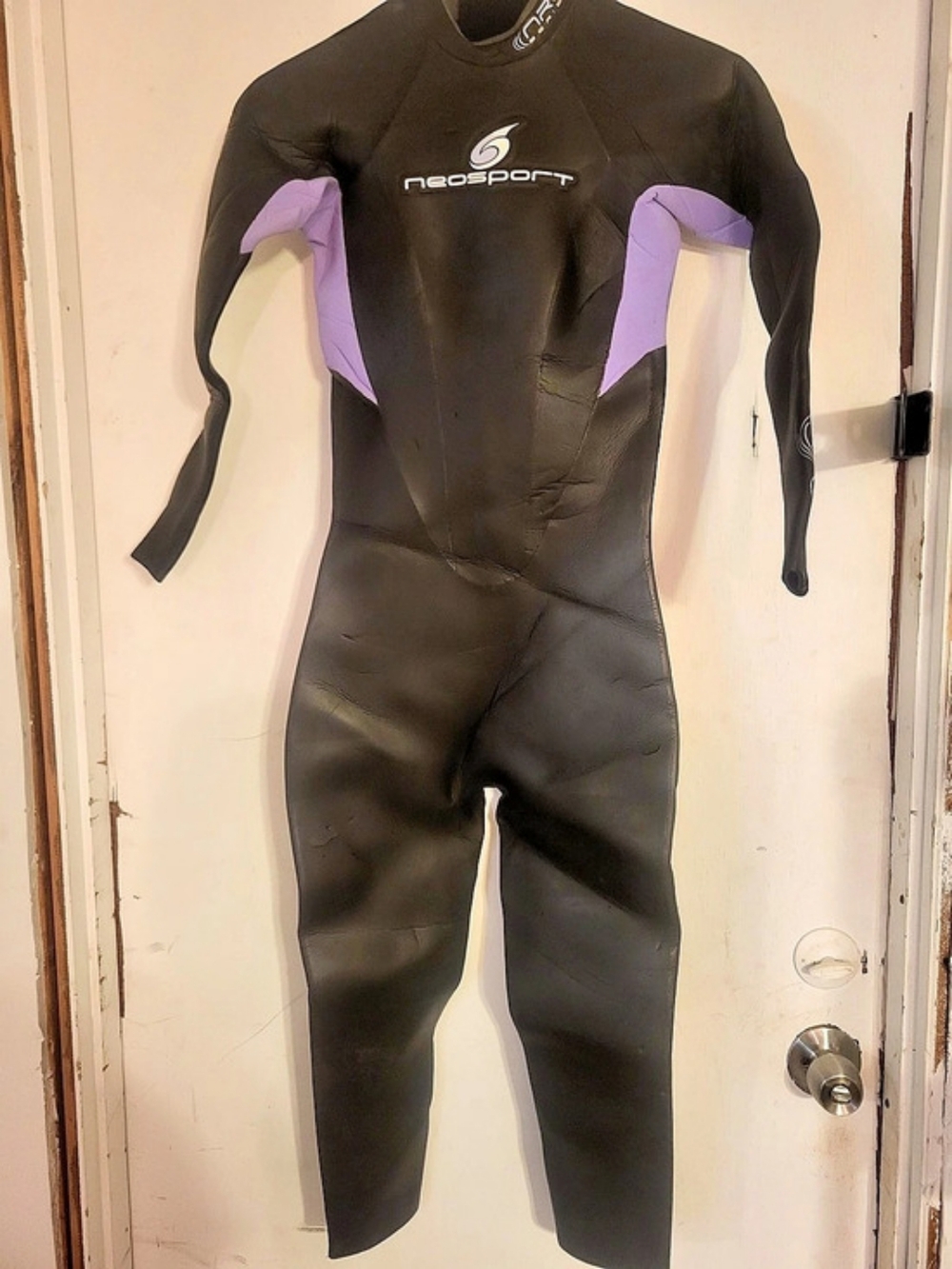 Neosport Black & Purple Full Wetsuit